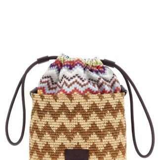Multicolor Cotton Crossbody Bag