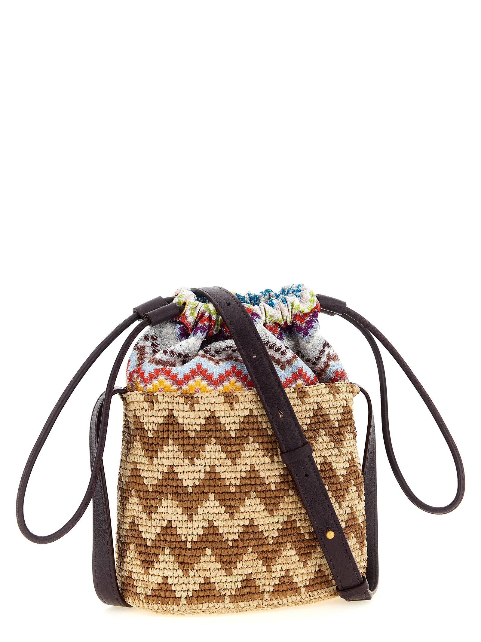 Multicolor Cotton Crossbody Bag - Image 2
