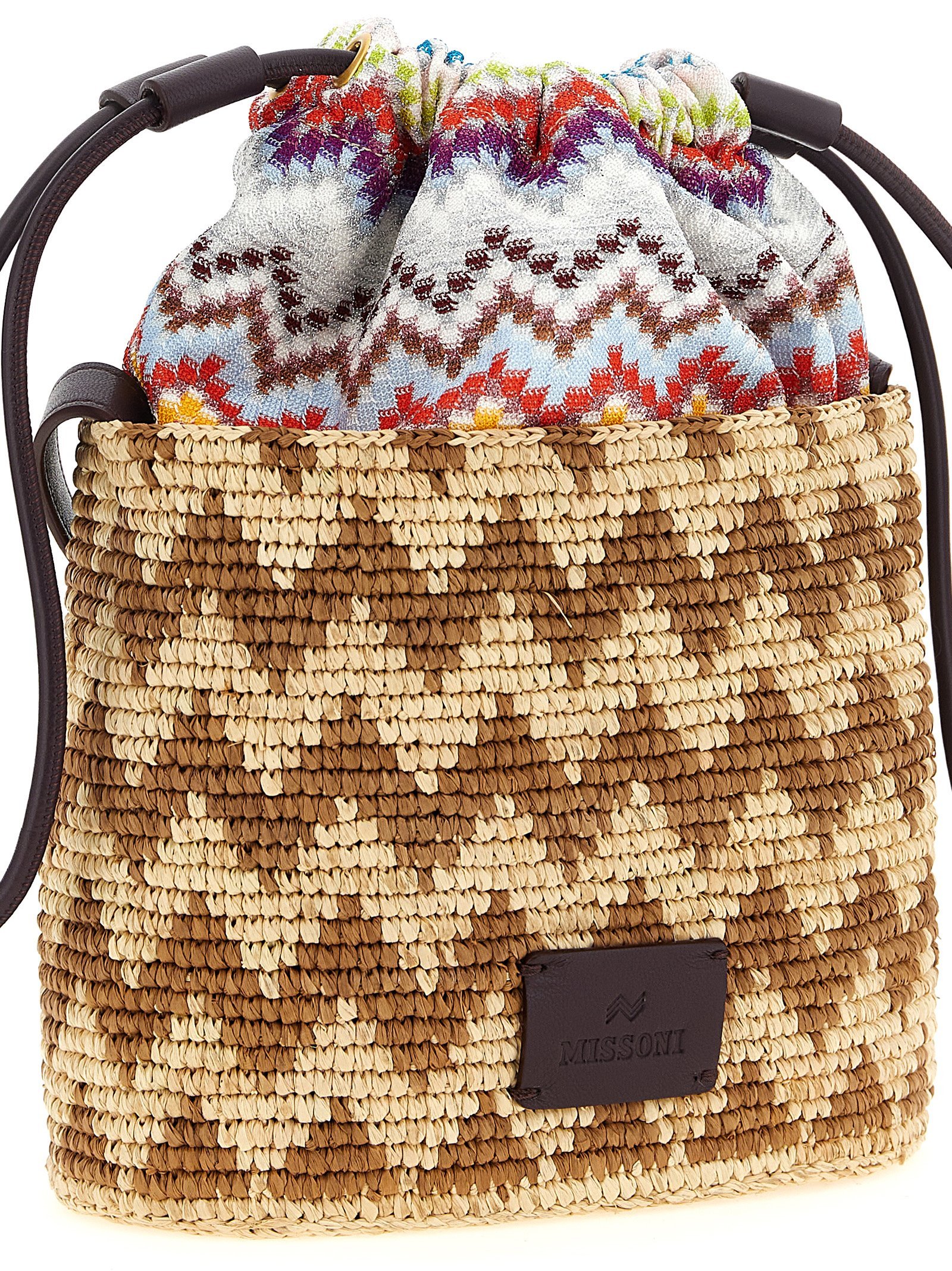 Multicolor Cotton Crossbody Bag - Image 3