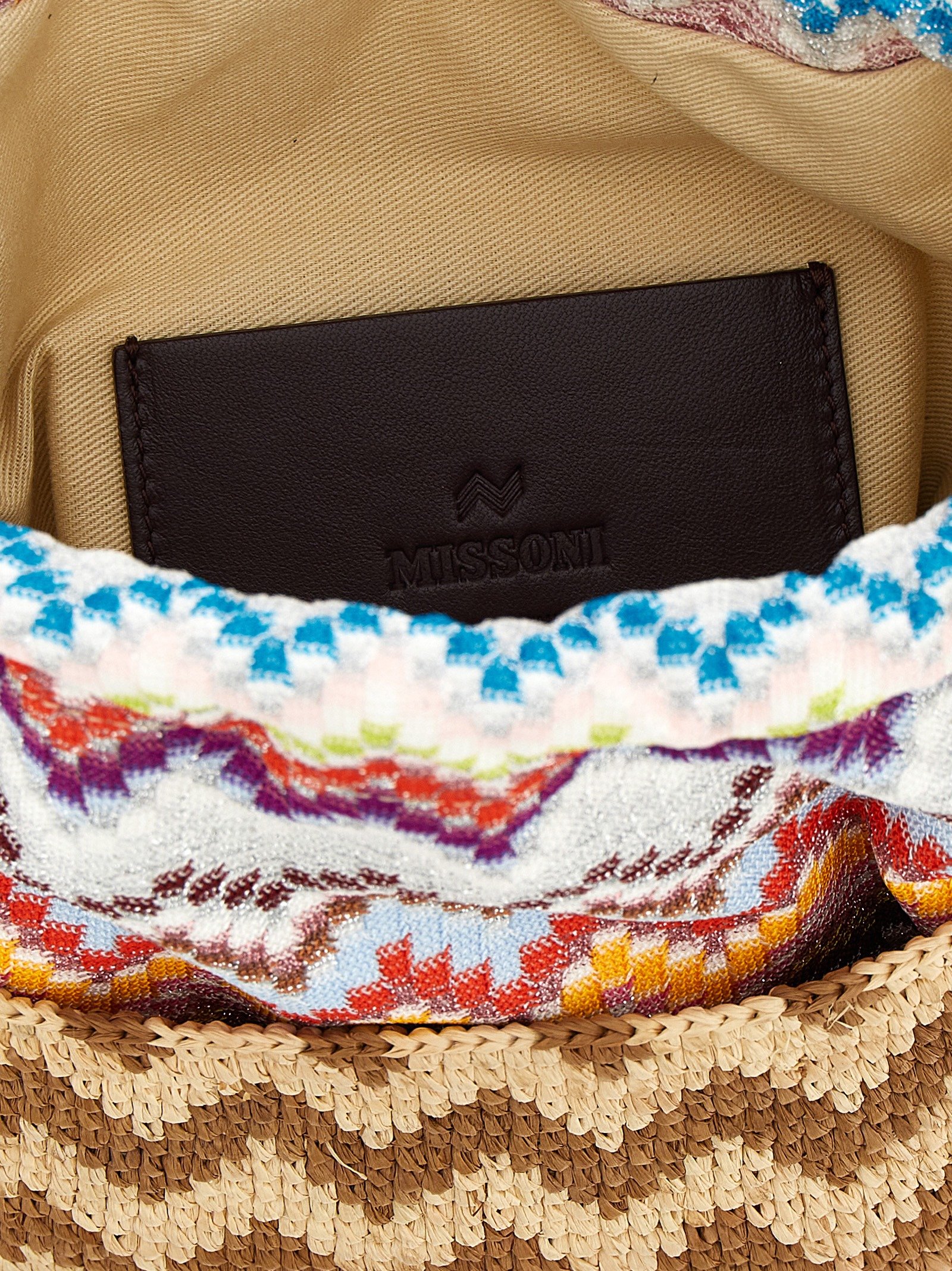 Multicolor Cotton Crossbody Bag - Image 4