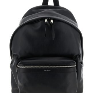 Black Calfskin Backpack