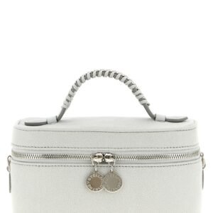 Gray Polyester Crossbody Bag