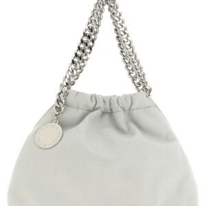 Gray Polyester Handbag