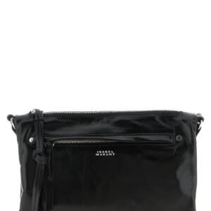 Black Calfskin Crossbody Bag