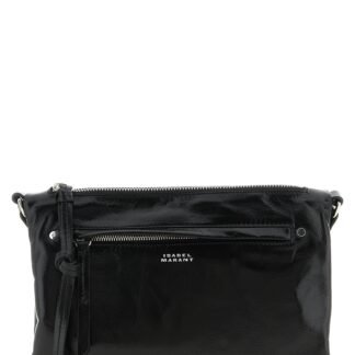 Black Calfskin Crossbody Bag