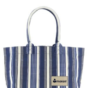 Blue Cotton Tote Bag