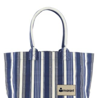 Blue Cotton Tote Bag