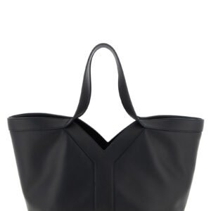 Black Calfskin Tote Bag