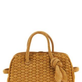 Beige Calfskin Handbag
