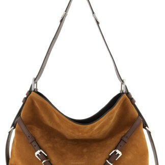 Brown Calfskin Shoulder Bag