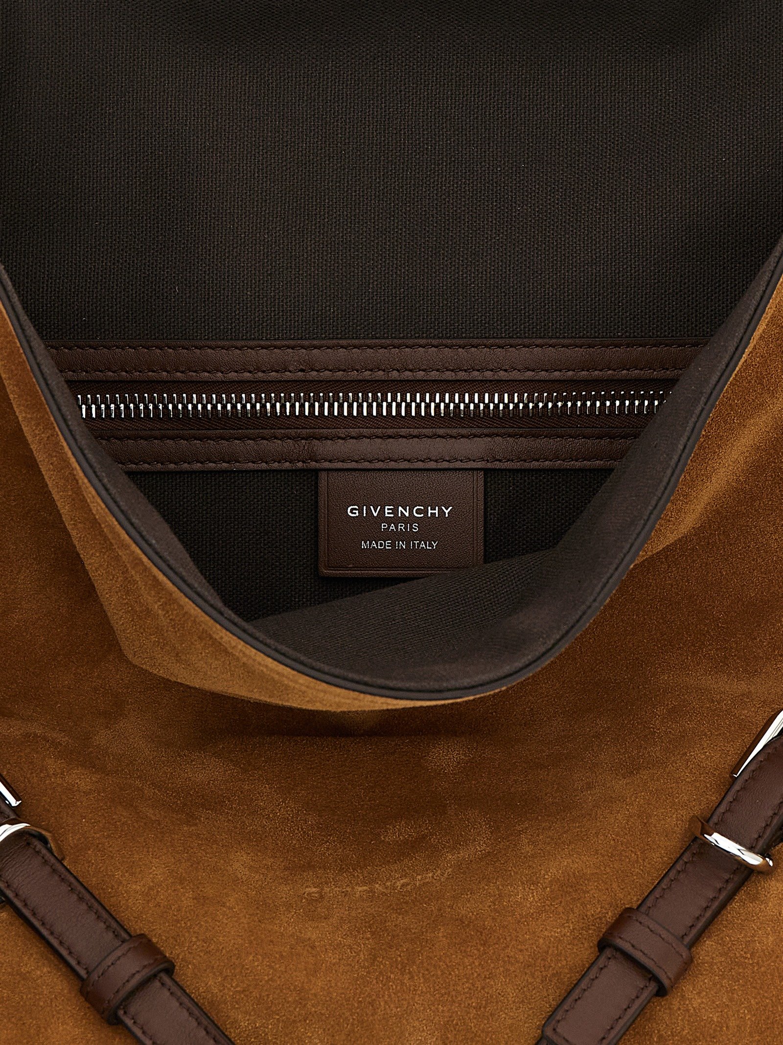 Brown Calfskin Shoulder Bag - Image 4