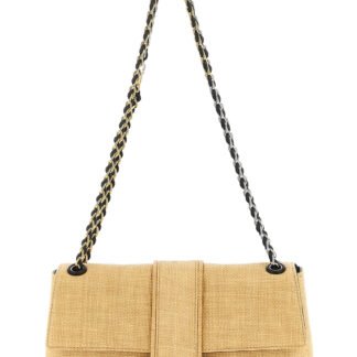 Beige Polyamide Shoulder Bag