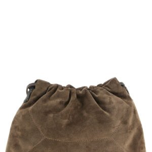 Brown Calfskin Clutch Bag