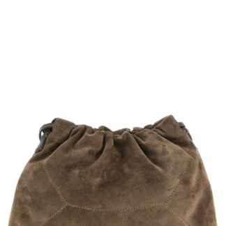Brown Calfskin Clutch Bag