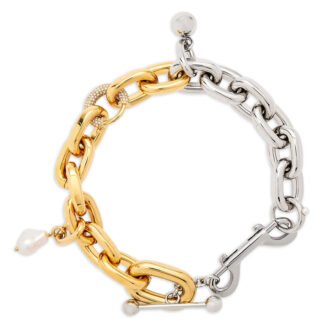 Multicolor Brass Necklace