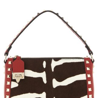 Multicolor Calfskin Shoulder Bag