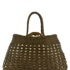 Bicolor Calfskin Handbag