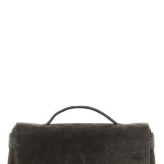 Brown Calfskin Clutch Bag