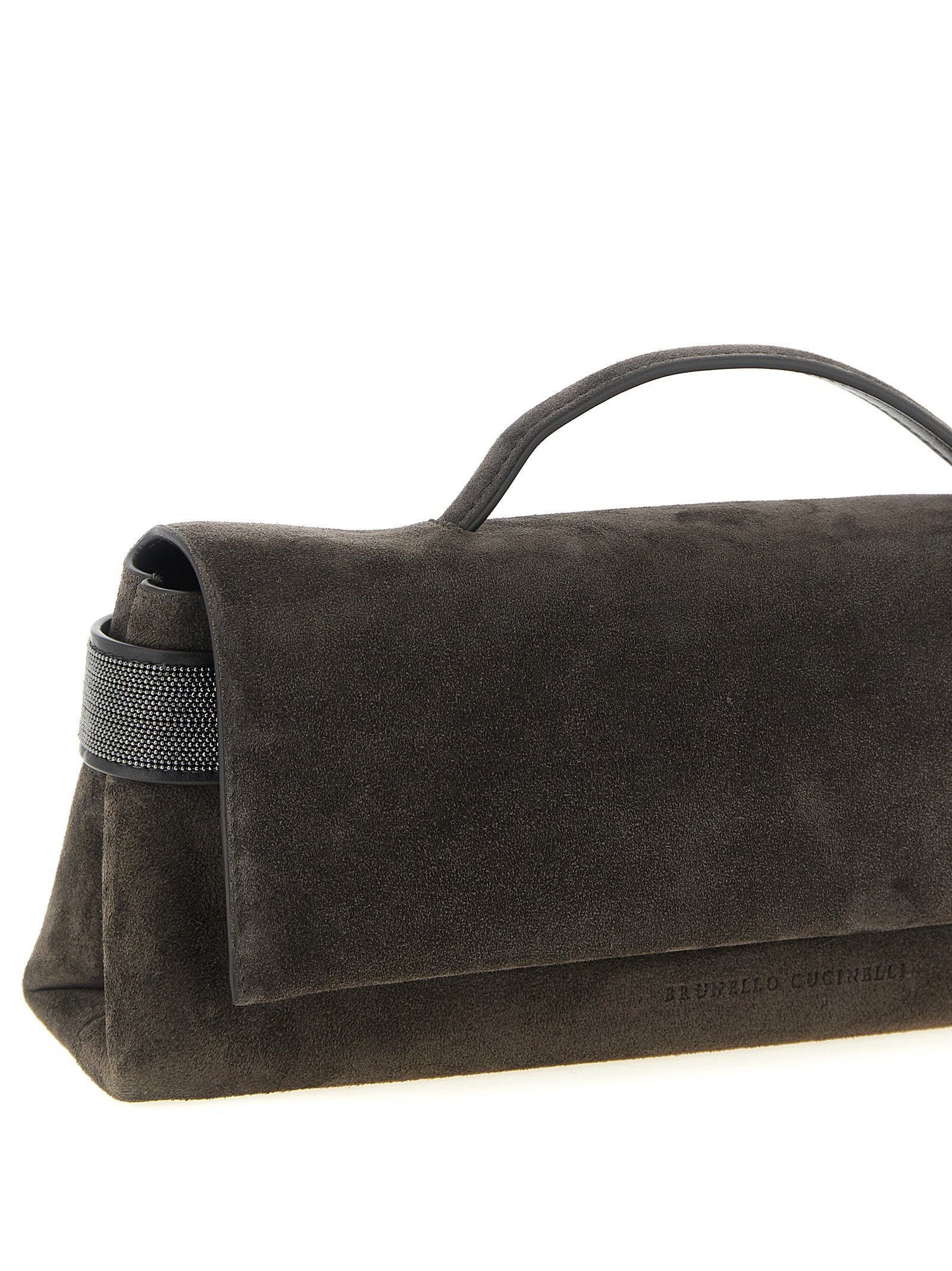 Brown Calfskin Clutch Bag - Image 3