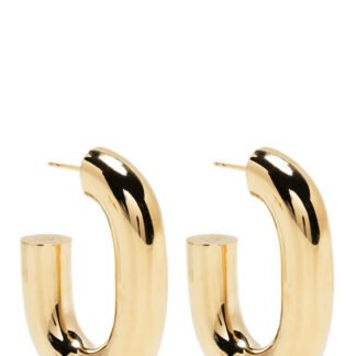 Gold Brass Earrings