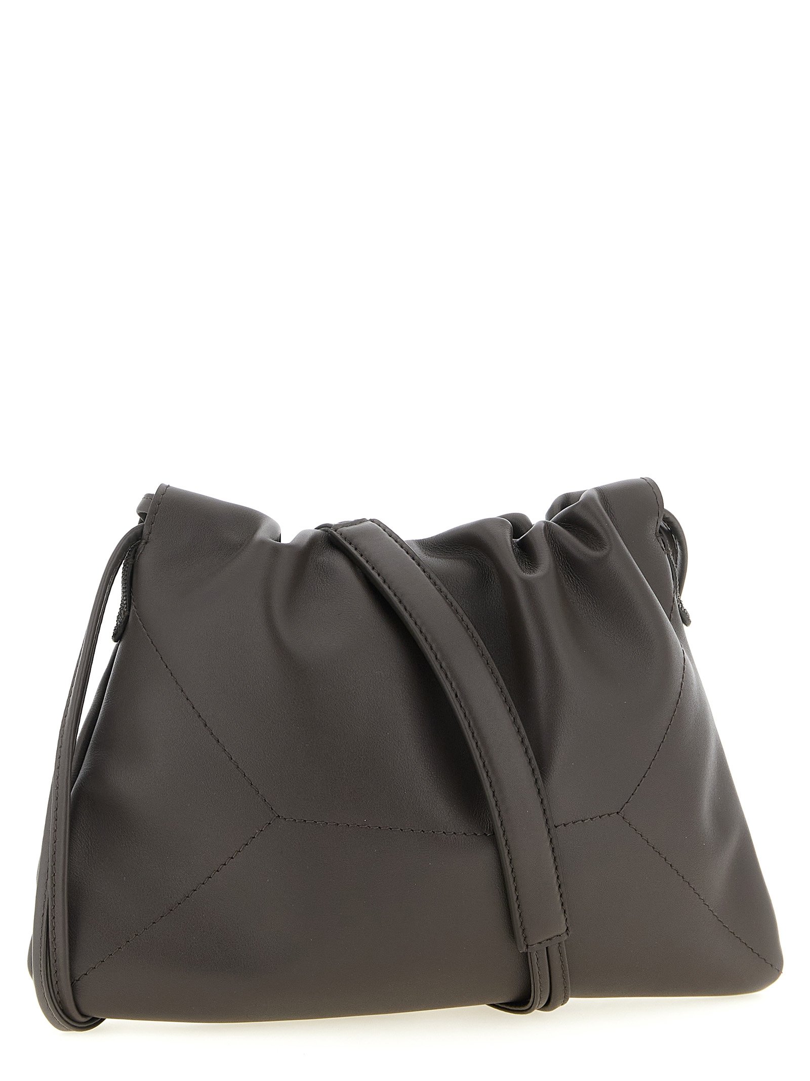 Brown Calfskin Clutch Bag - Image 2