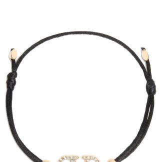 Black Polyester Bracelet