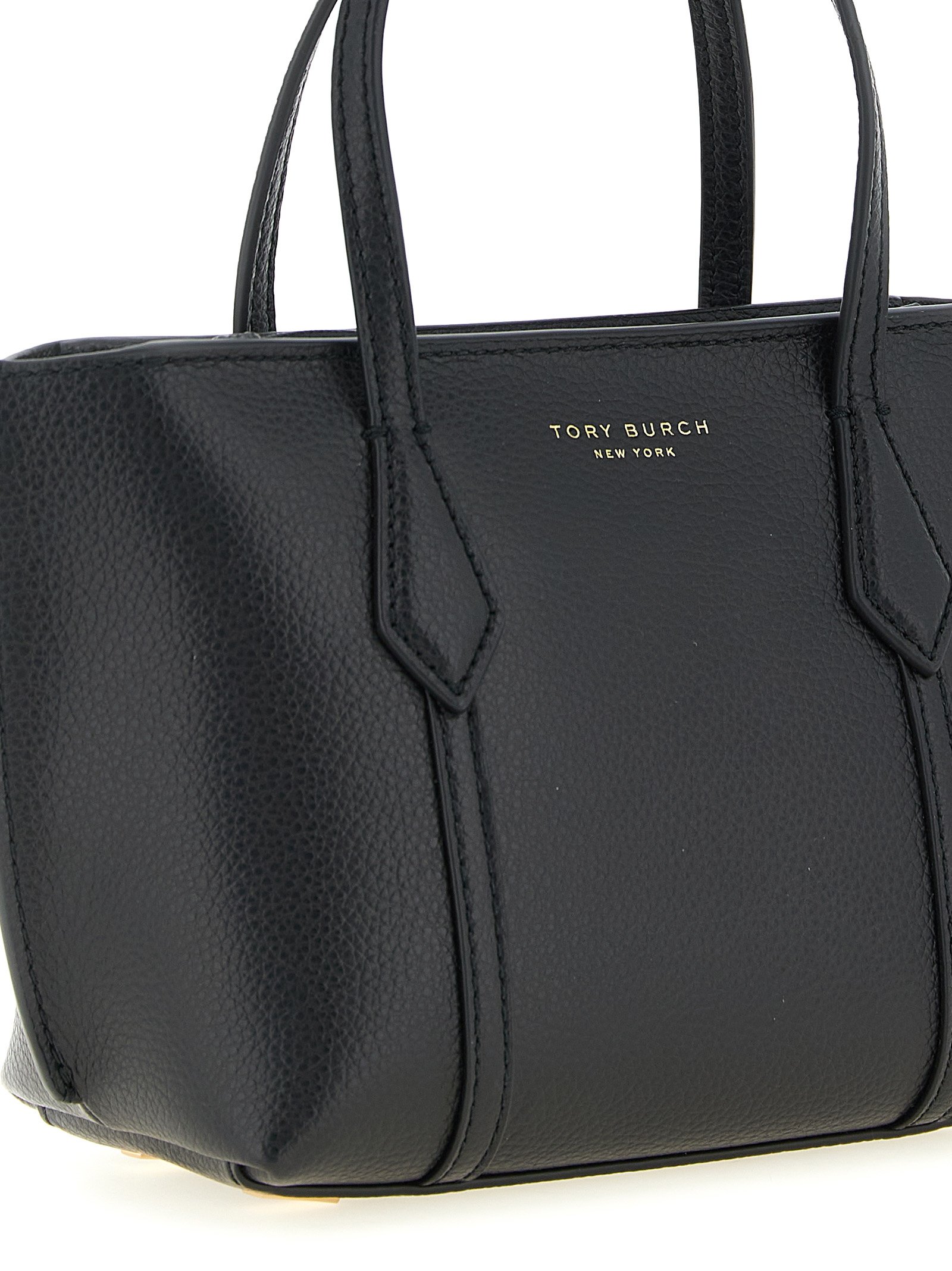 Black Cowhide Handbag - Image 3