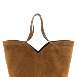 Brown Calfskin Tote Bag
