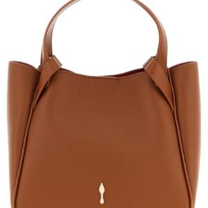 Brown Calfskin Tote Bag