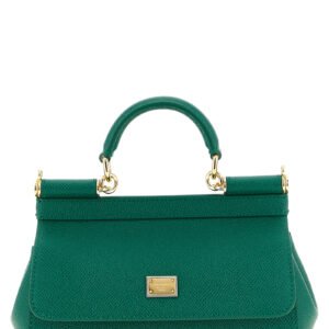 Bicolor Calfskin Handbag