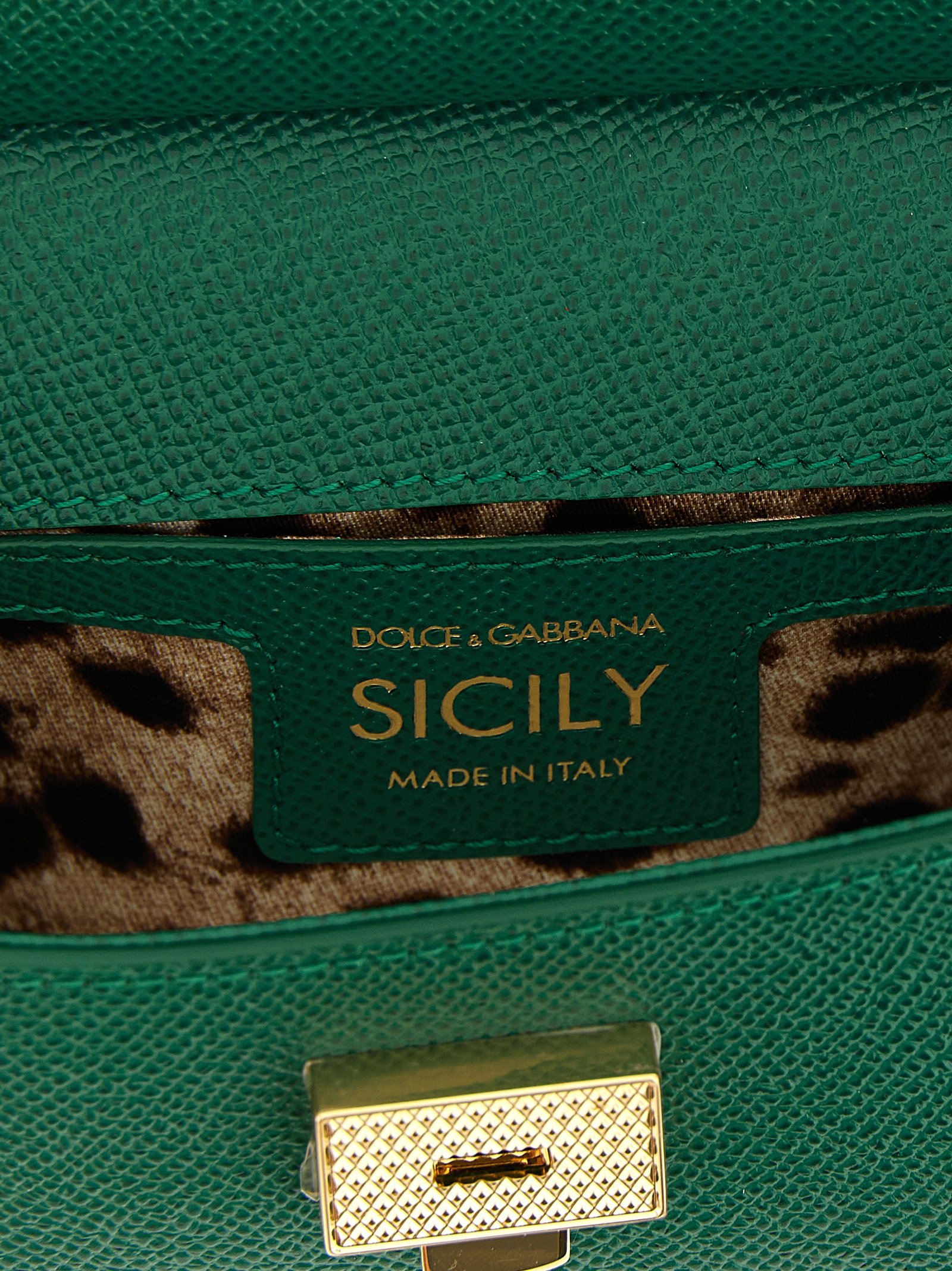 Bicolor Calfskin Handbag - Image 4