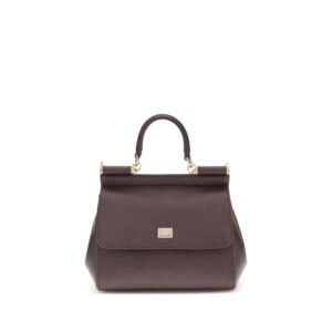 Brown Calf Leather Bos Taurus Handbag