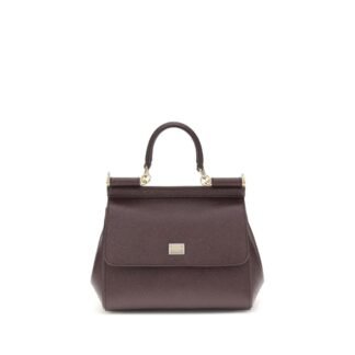 Brown Calf Leather Bos Taurus Handbag