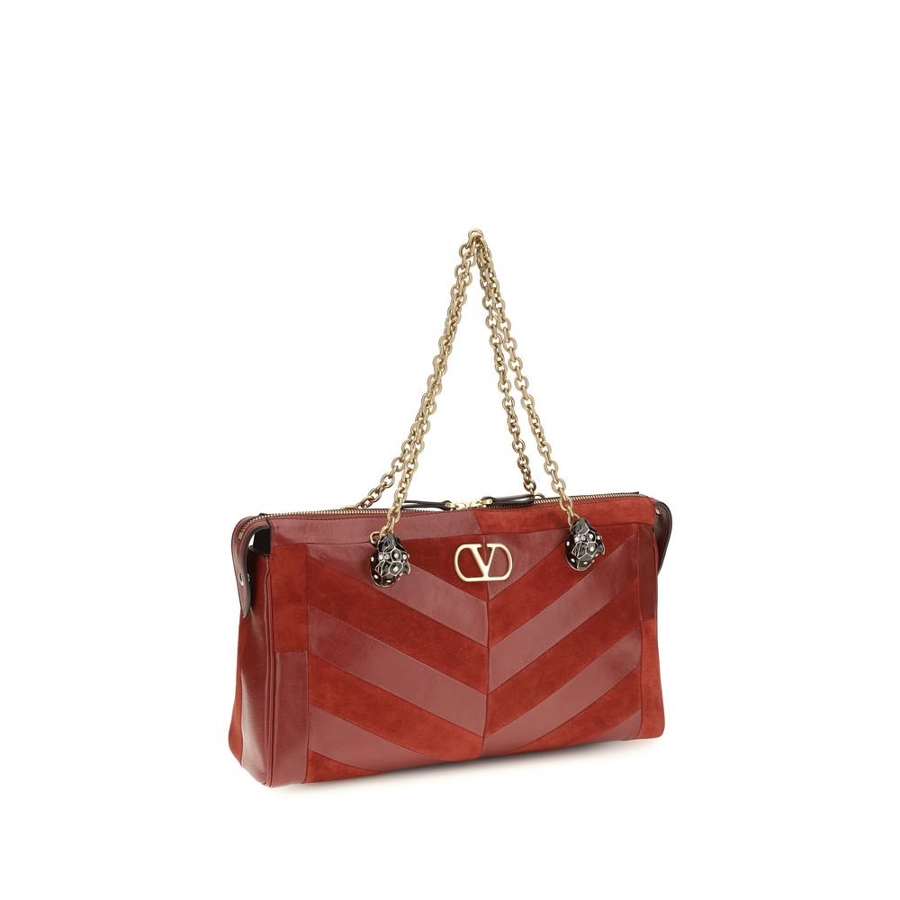 Multicolor Calf Leather Bos Taurus Shoulder Bag - Image 2