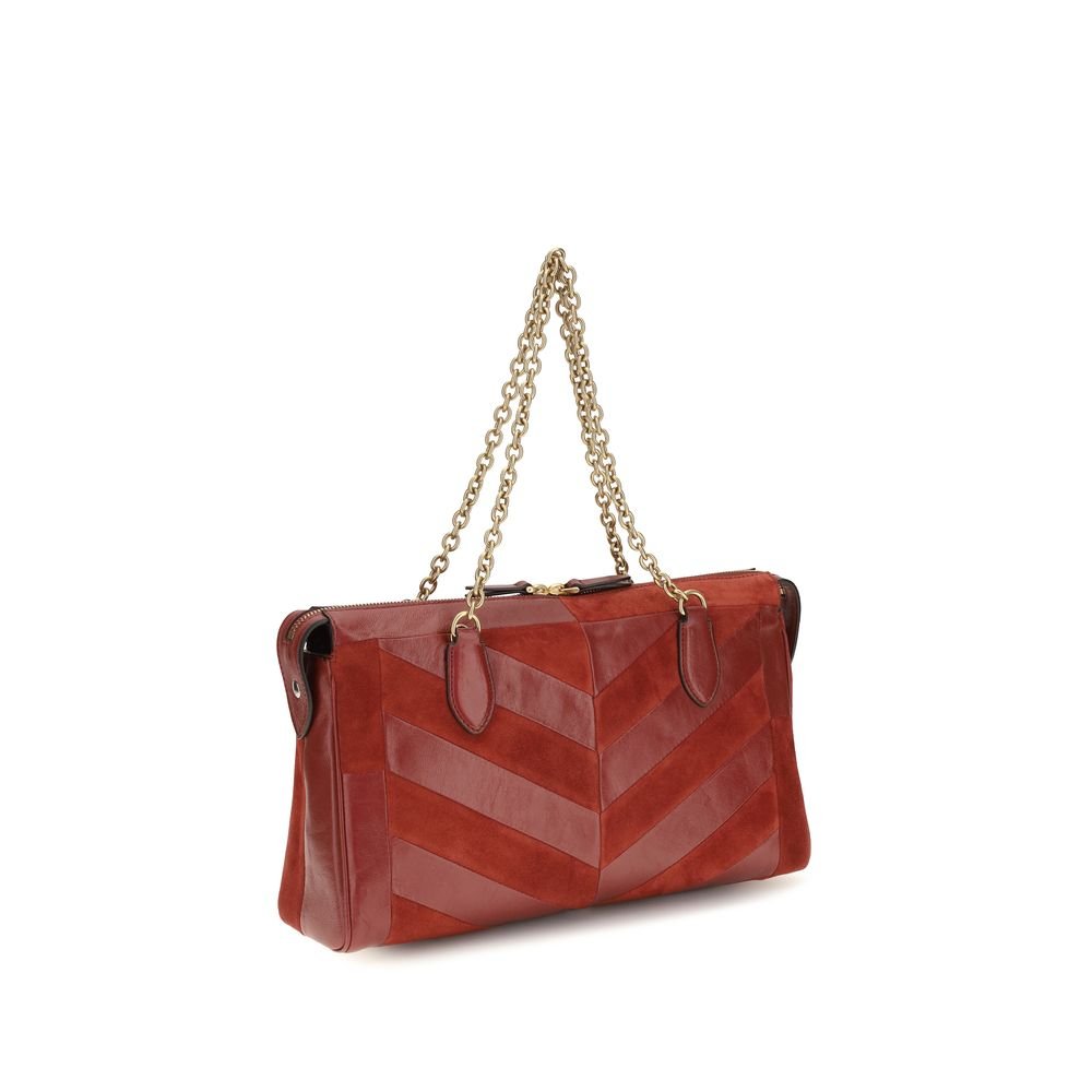 Multicolor Calf Leather Bos Taurus Shoulder Bag - Image 3