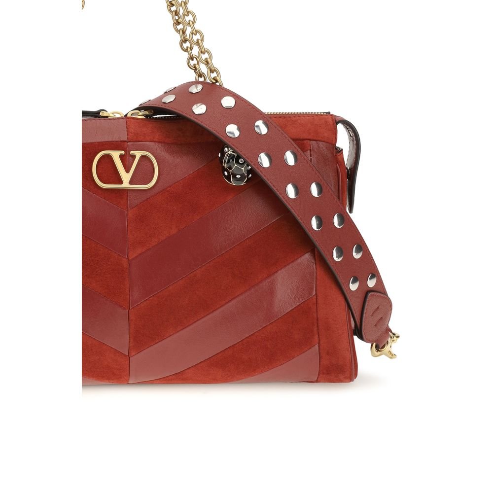 Multicolor Calf Leather Bos Taurus Shoulder Bag - Image 4
