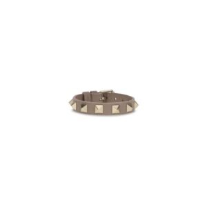Gray Calf Leather Bos Taurus Bracelet