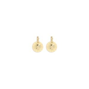 Gold Brass Earrings
