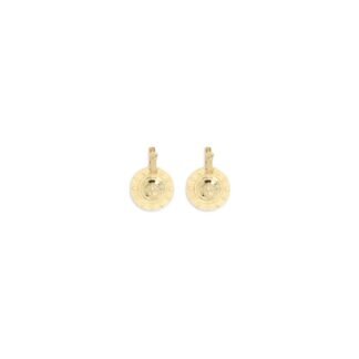 Gold Brass Earrings