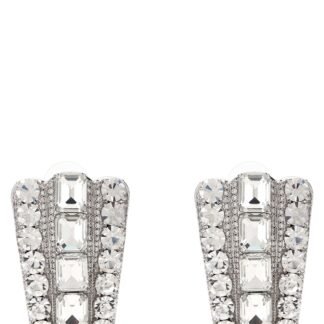 Silver Cotton Earrings