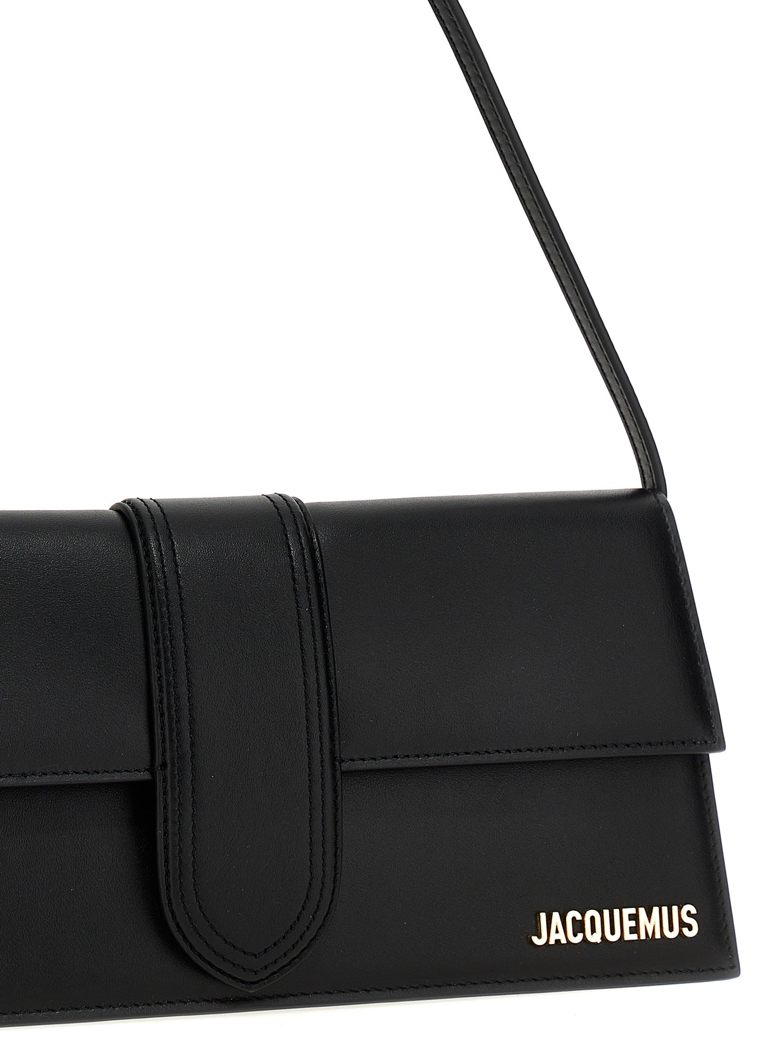 Black Cowhide Shoulder Bag - Image 3