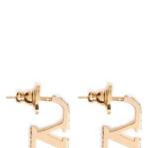 Gold Brass Earrings