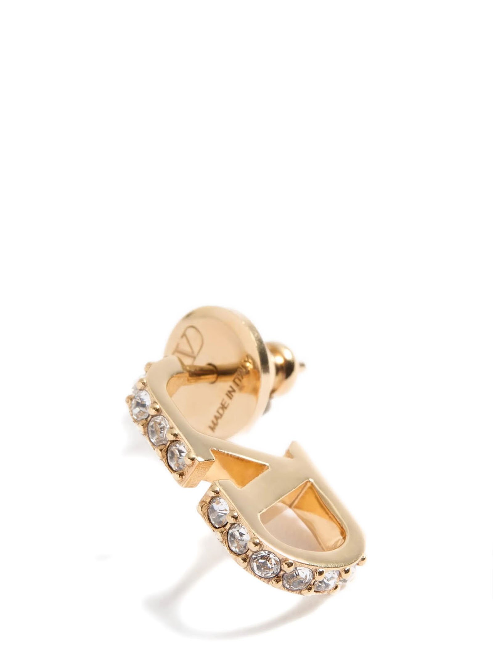 Gold Brass Earrings - Image 3