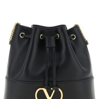 Black Lamb Leather Crossbody Bag