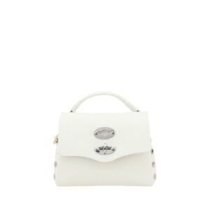 White Calf Leather Bos Taurus Shoulder Bag