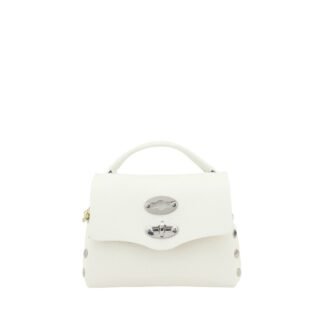 White Calf Leather Bos Taurus Shoulder Bag