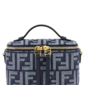 Blue Cotton Handbag