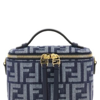Blue Cotton Handbag