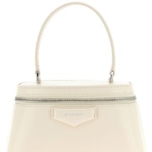 White Leather Crossbody Bag