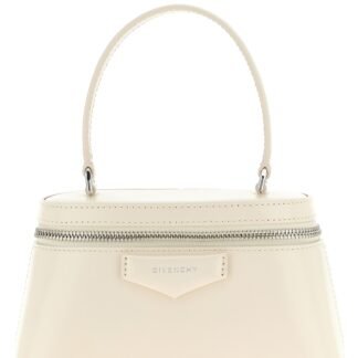 White Leather Crossbody Bag